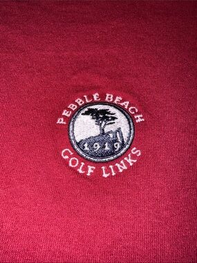 Pebble Beach Men's Crewneck Tee Shirt M